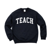Teach (Varsity) - BASIC Fleece Little Mama Shirt Shop LLC