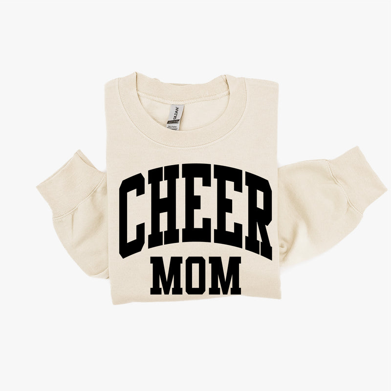 Varsity Style - CHEER MOM - BASIC FLEECE CREWNECK