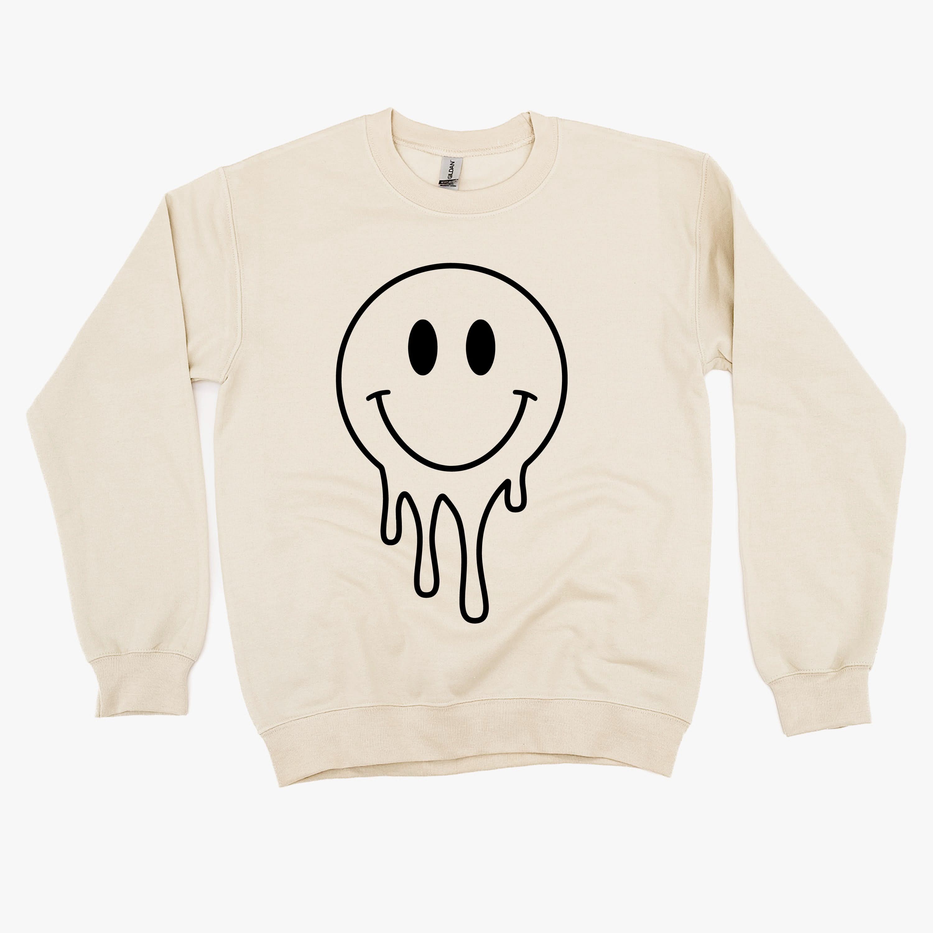 Melty Smiley (Full) - BASIC Fleece Little Mama Shirt Shop LLC