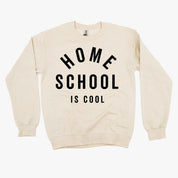 Home School Is Cool  - BASIC Fleece Little Mama Shirt Shop LLC