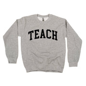 Teach (Varsity) - BASIC Fleece Little Mama Shirt Shop LLC