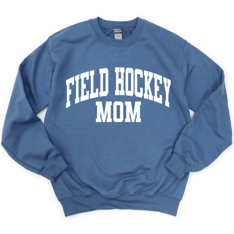 Varsity Style - FIELD HOCKEY MOM - BASIC FLEECE CREWNECK