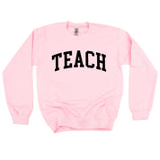 Teach (Varsity) - BASIC Fleece Little Mama Shirt Shop LLC