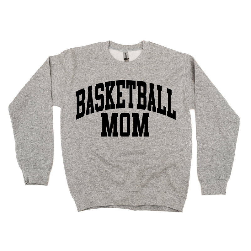 Varsity Style - BASKETBALL MOM - BASIC FLEECE CREWNECK