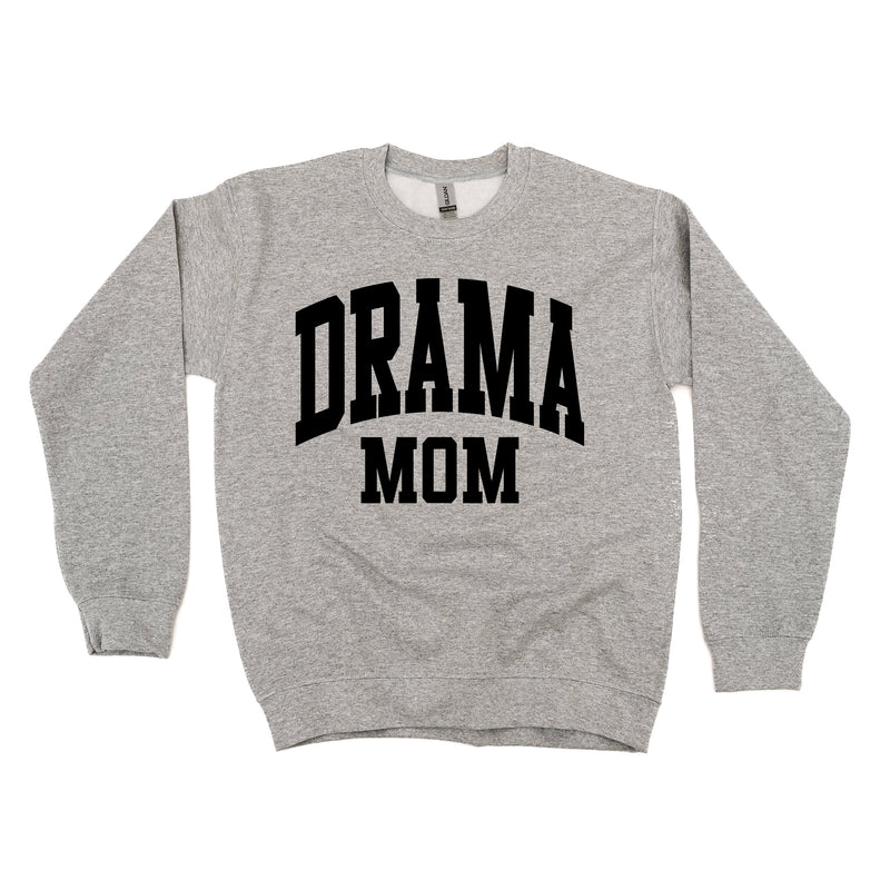 Varsity Style - DRAMA MOM - BASIC FLEECE CREWNECK