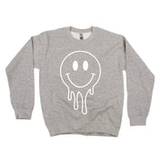 One of Those School Days - Melty Smiley (f & b) - BASIC Fleece Little Mama Shirt Shop LLC
