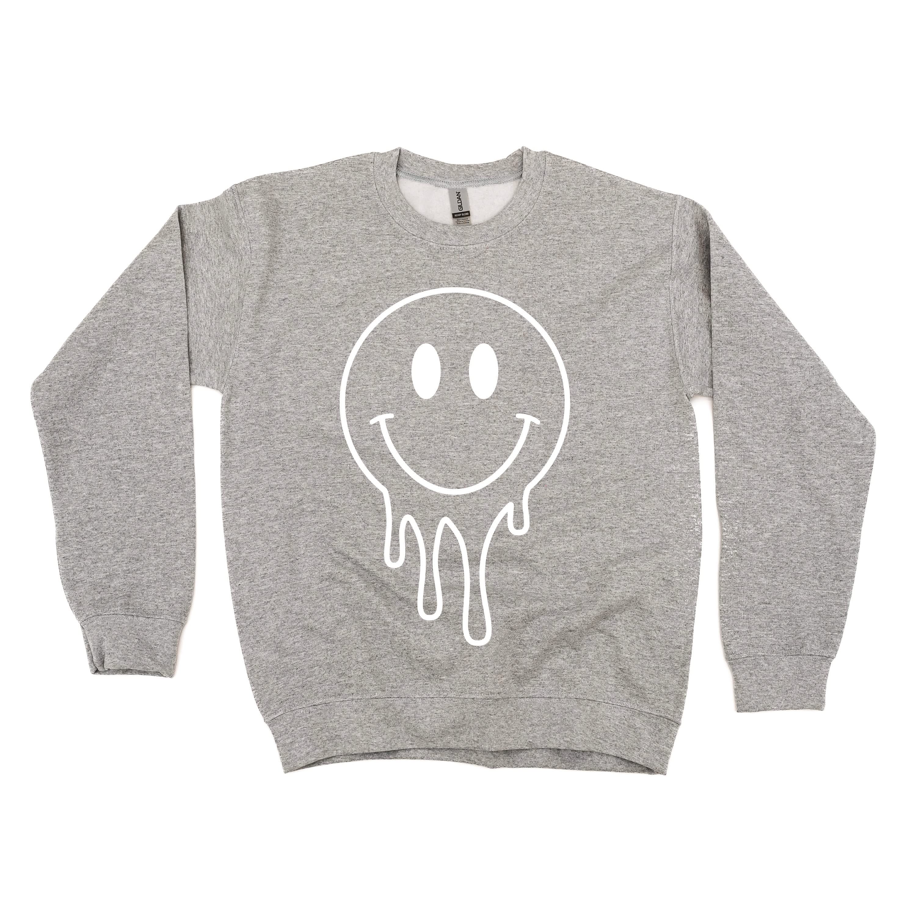 One of Those School Days - Melty Smiley (f & b) - BASIC Fleece Little Mama Shirt Shop LLC