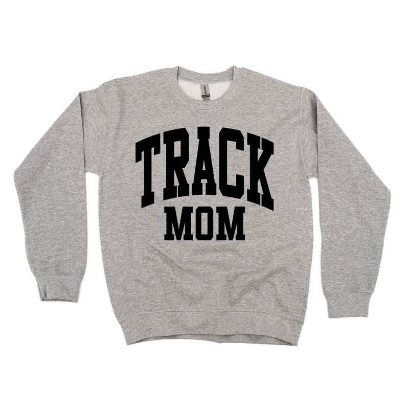 Varsity Style - TRACK MOM - BASIC FLEECE CREWNECK