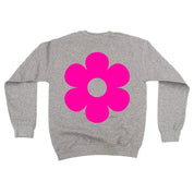 I'm Not a Regular Teacher I'm a Cool Teacher - Flower (f & b) - BASIC Fleece Little Mama Shirt Shop LLC