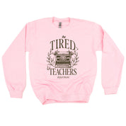Teacher - The Tired Teachers Department - BASIC Fleece Little Mama Shirt Shop LLC