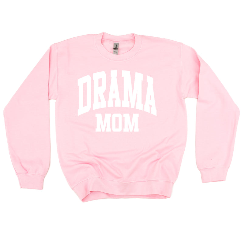 Varsity Style - DRAMA MOM - BASIC FLEECE CREWNECK