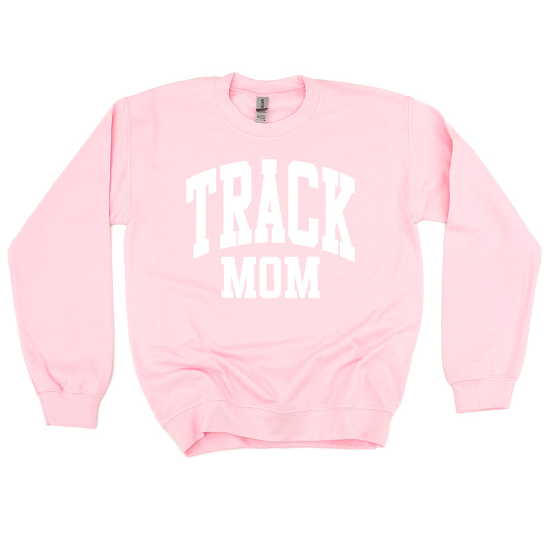 Varsity Style - TRACK MOM - BASIC FLEECE CREWNECK