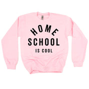 Home School Is Cool  - BASIC Fleece Little Mama Shirt Shop LLC