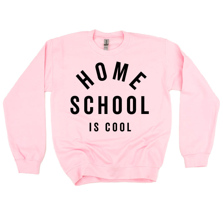 Home School Is Cool  - BASIC Fleece Little Mama Shirt Shop LLC