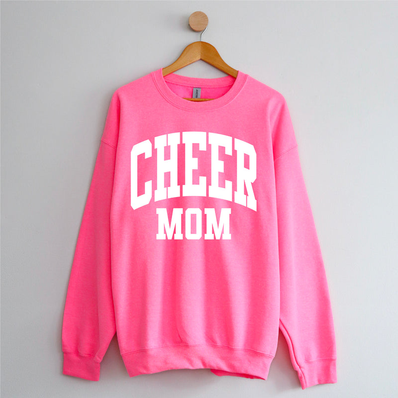 Varsity Style - CHEER MOM - BASIC FLEECE CREWNECK