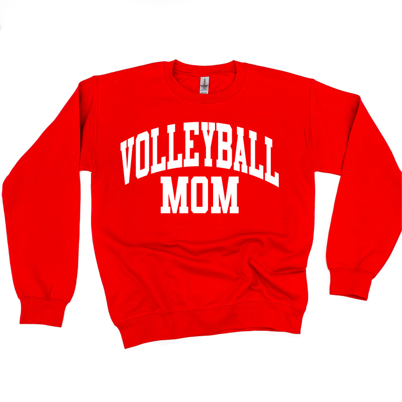 Varsity Style - VOLLEYBALL MOM - BASIC FLEECE CREWNECK