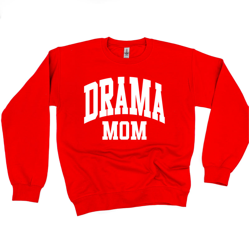 Varsity Style - DRAMA MOM - BASIC FLEECE CREWNECK