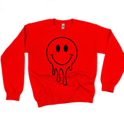 One of Those School Days - Melty Smiley (f & b) - BASIC Fleece Little Mama Shirt Shop LLC