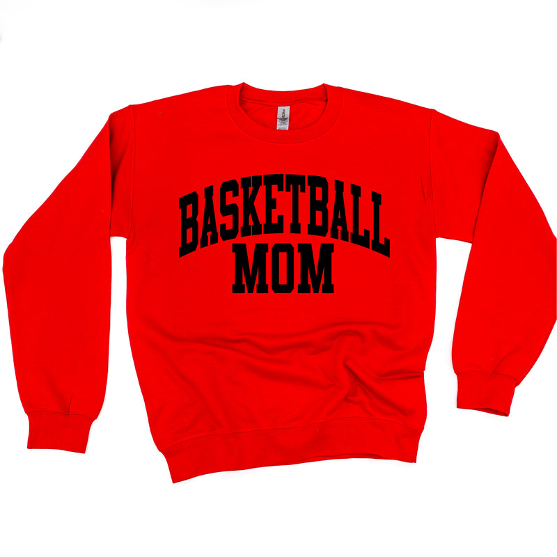 Varsity Style - BASKETBALL MOM - BASIC FLEECE CREWNECK