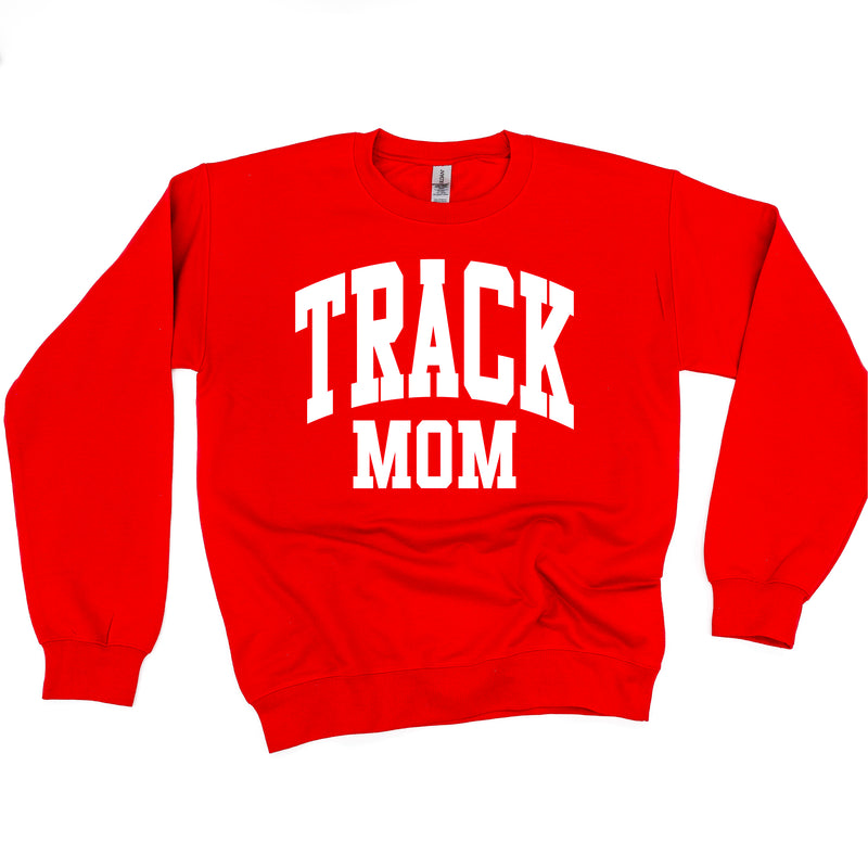 Varsity Style - TRACK MOM - BASIC FLEECE CREWNECK