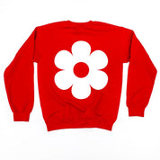 I'm Not a Regular Teacher I'm a Cool Teacher - Flower (f & b) - BASIC Fleece Little Mama Shirt Shop LLC