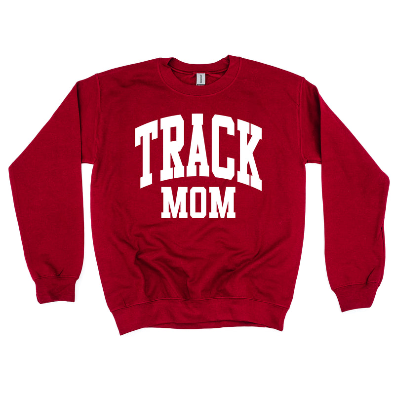 Varsity Style - TRACK MOM - BASIC FLEECE CREWNECK