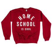 Home School Is Cool  - BASIC Fleece Little Mama Shirt Shop LLC