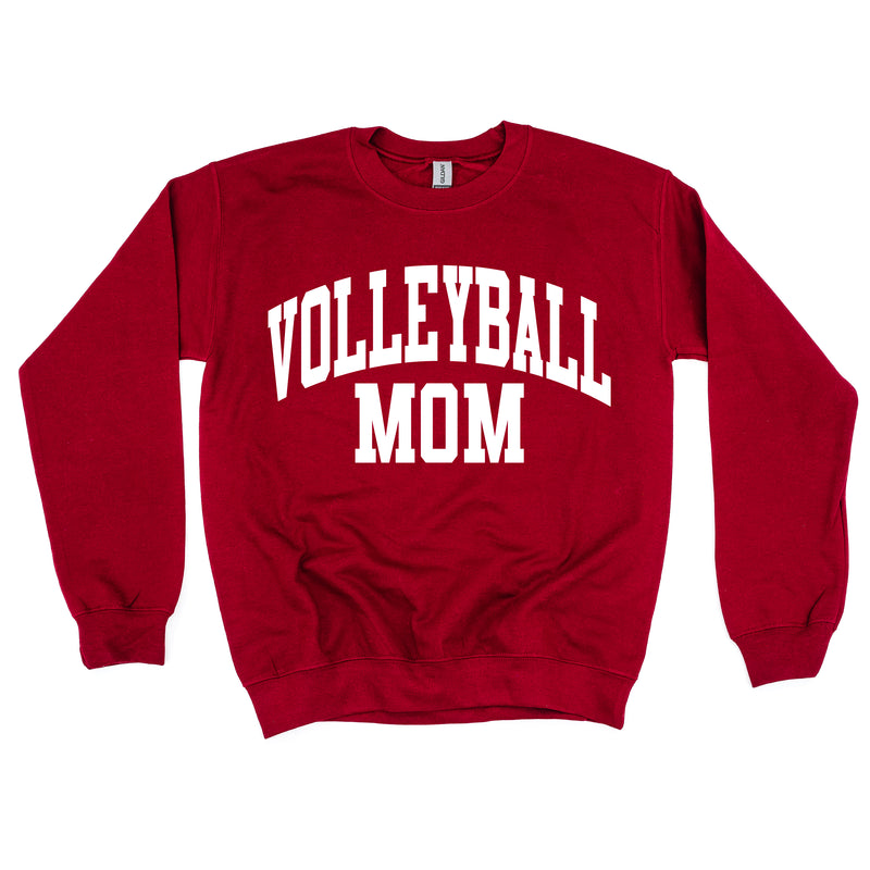 Varsity Style - VOLLEYBALL MOM - BASIC FLEECE CREWNECK