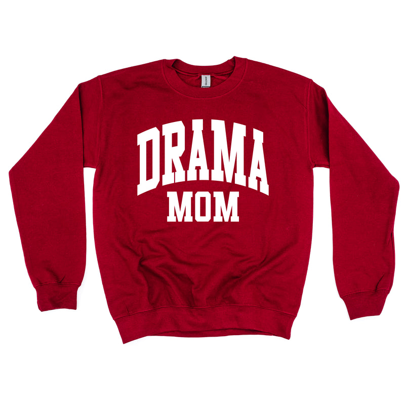 Varsity Style - DRAMA MOM - BASIC FLEECE CREWNECK