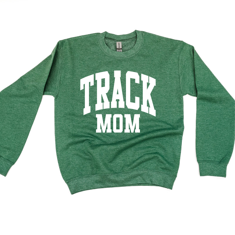 Varsity Style - TRACK MOM - BASIC FLEECE CREWNECK