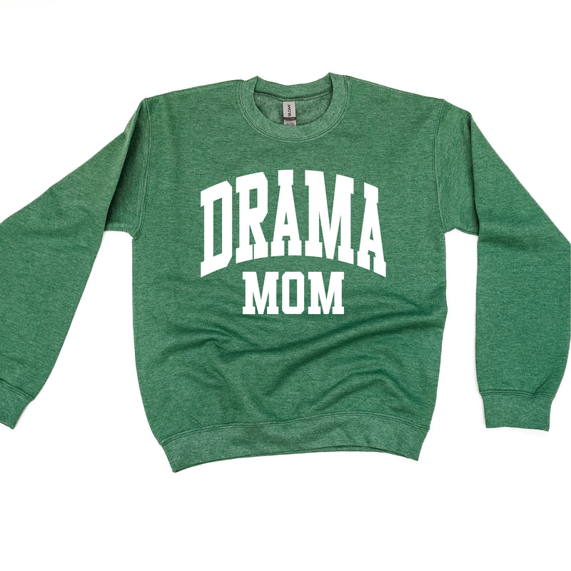 Varsity Style - DRAMA MOM - BASIC FLEECE CREWNECK