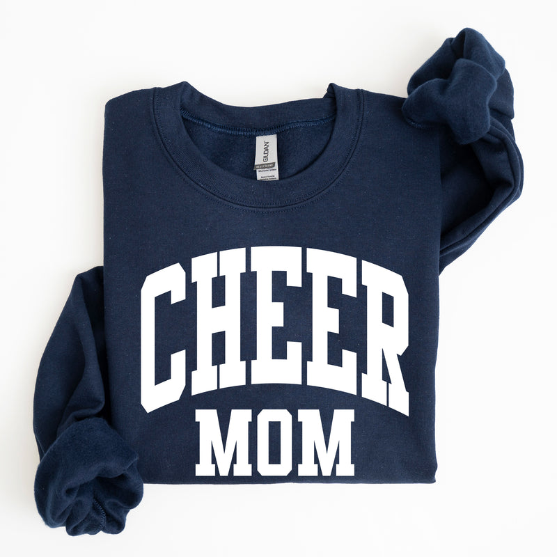 Varsity Style - CHEER MOM - BASIC FLEECE CREWNECK