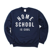 Home School Is Cool  - BASIC Fleece Little Mama Shirt Shop LLC