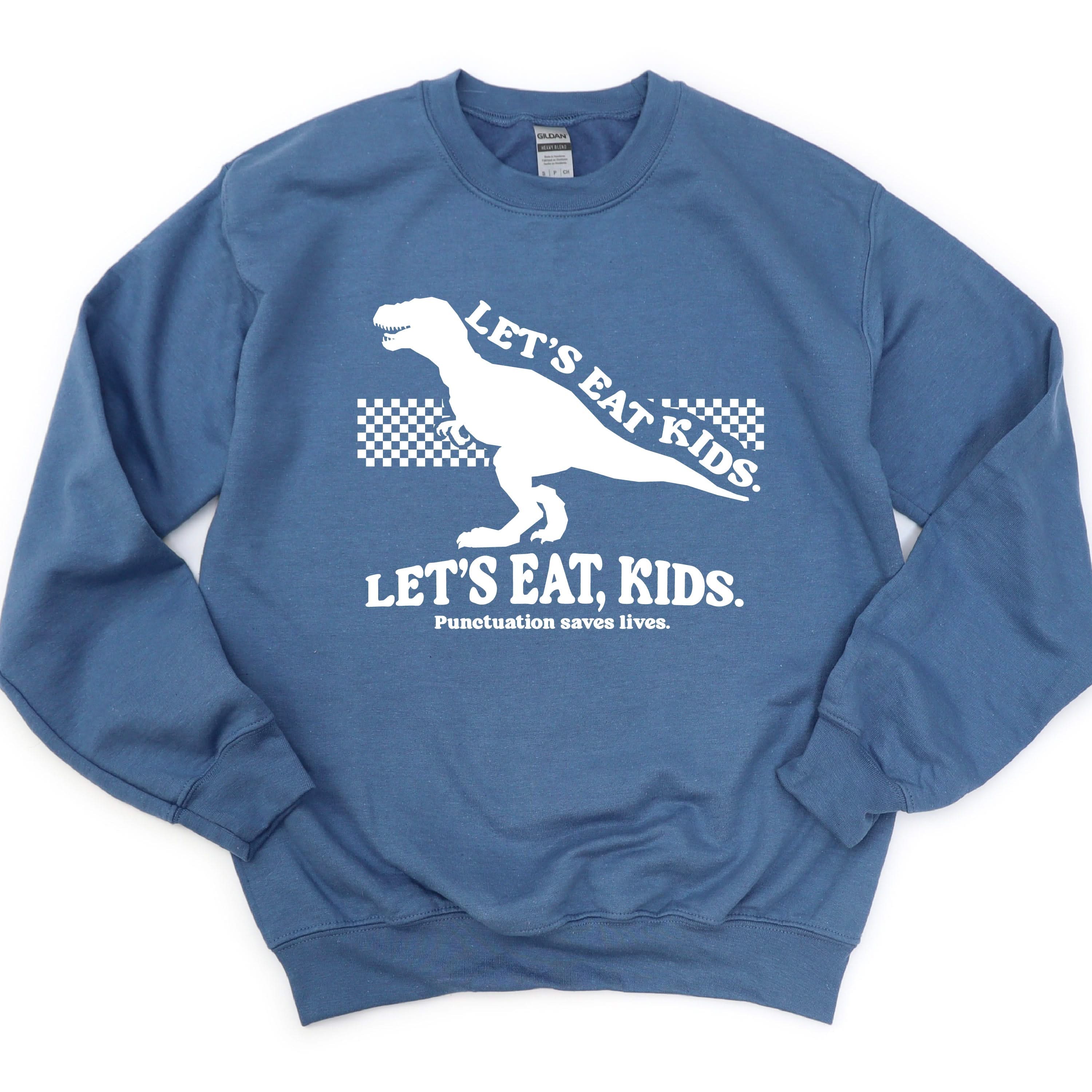 Let's Eat, Kids. - BASIC Fleece Little Mama Shirt Shop LLC