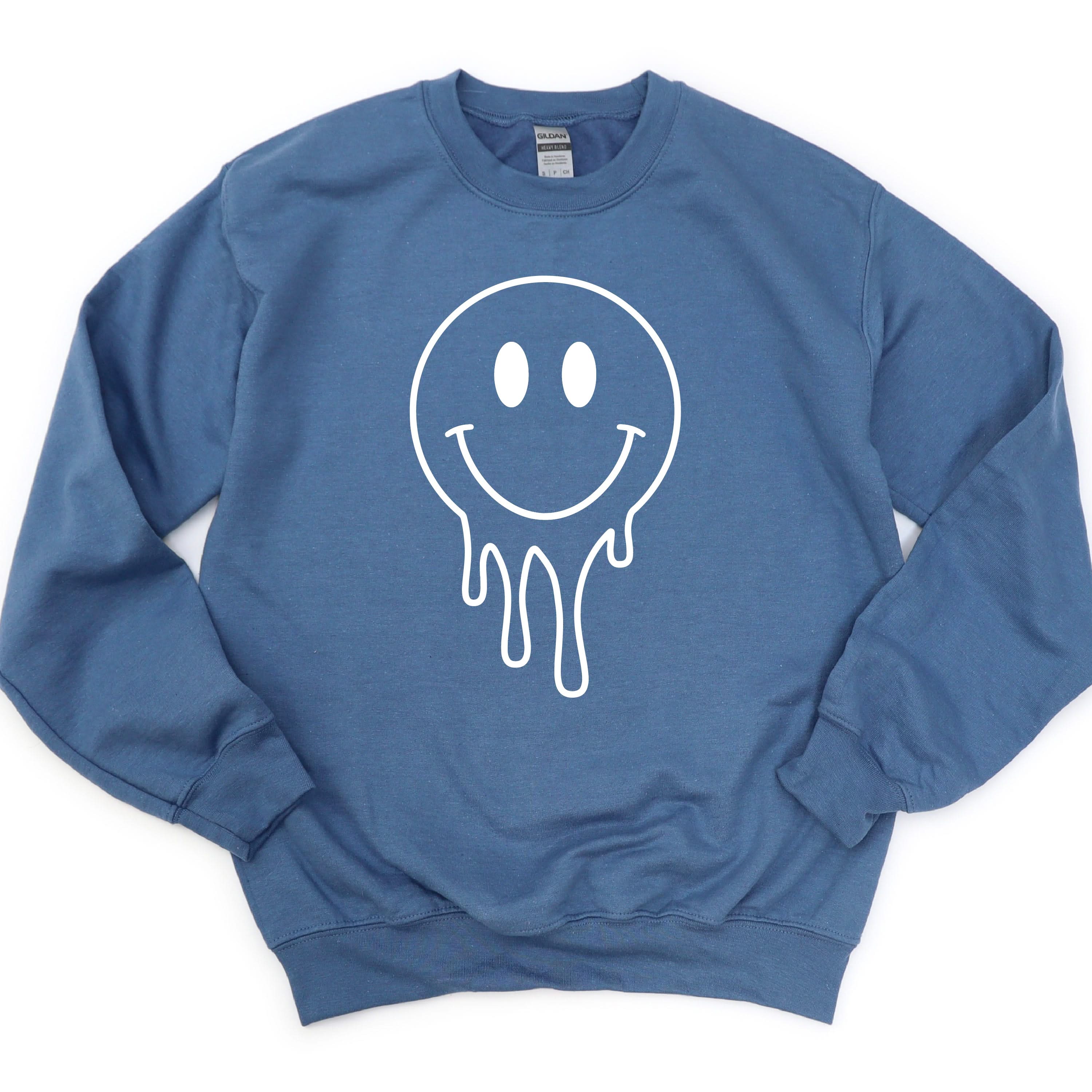 Melty Smiley (Full) - BASIC Fleece Little Mama Shirt Shop LLC