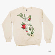 Christmas Floral Mama - BASIC Fleece Little Mama Shirt Shop LLC