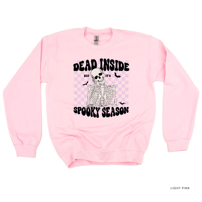 Dead Inside But It's Spooky Season - Basic Fleece Crewneck