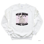 Dead Inside But It's Spooky Season - Basic Fleece Crewneck Little Mama Shirt Shop LLC