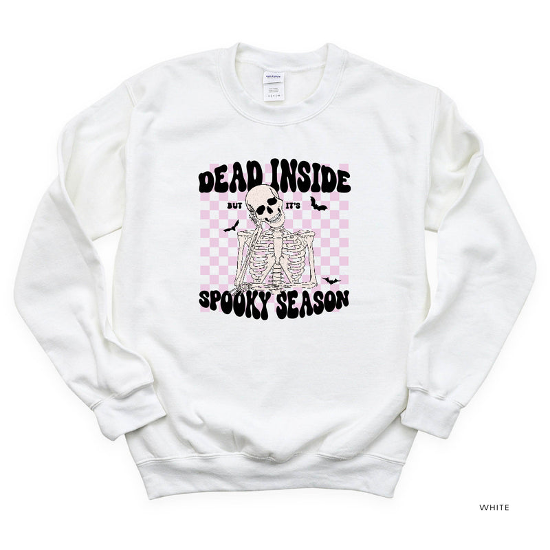 Dead Inside But It's Spooky Season - Basic Fleece Crewneck