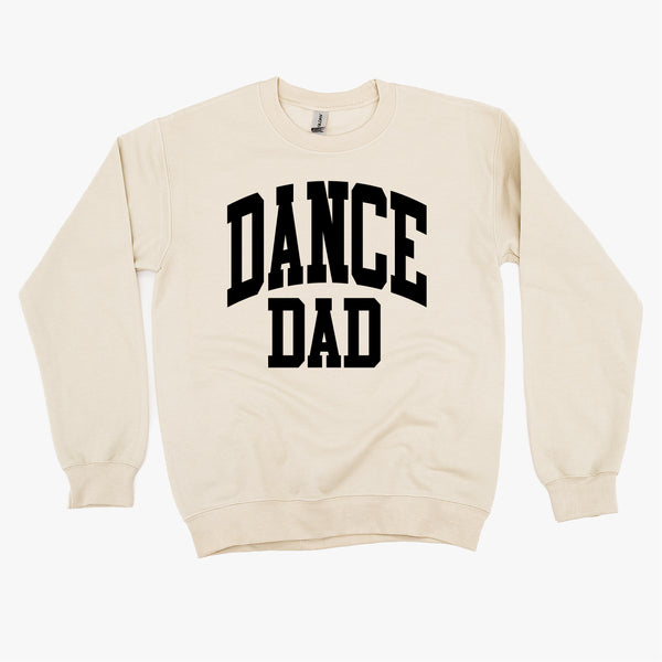 Varsity Style - DANCE DAD - BASIC FLEECE CREWNECK