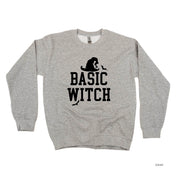 Basic Witch - Basic Fleece Crewneck Little Mama Shirt Shop LLC