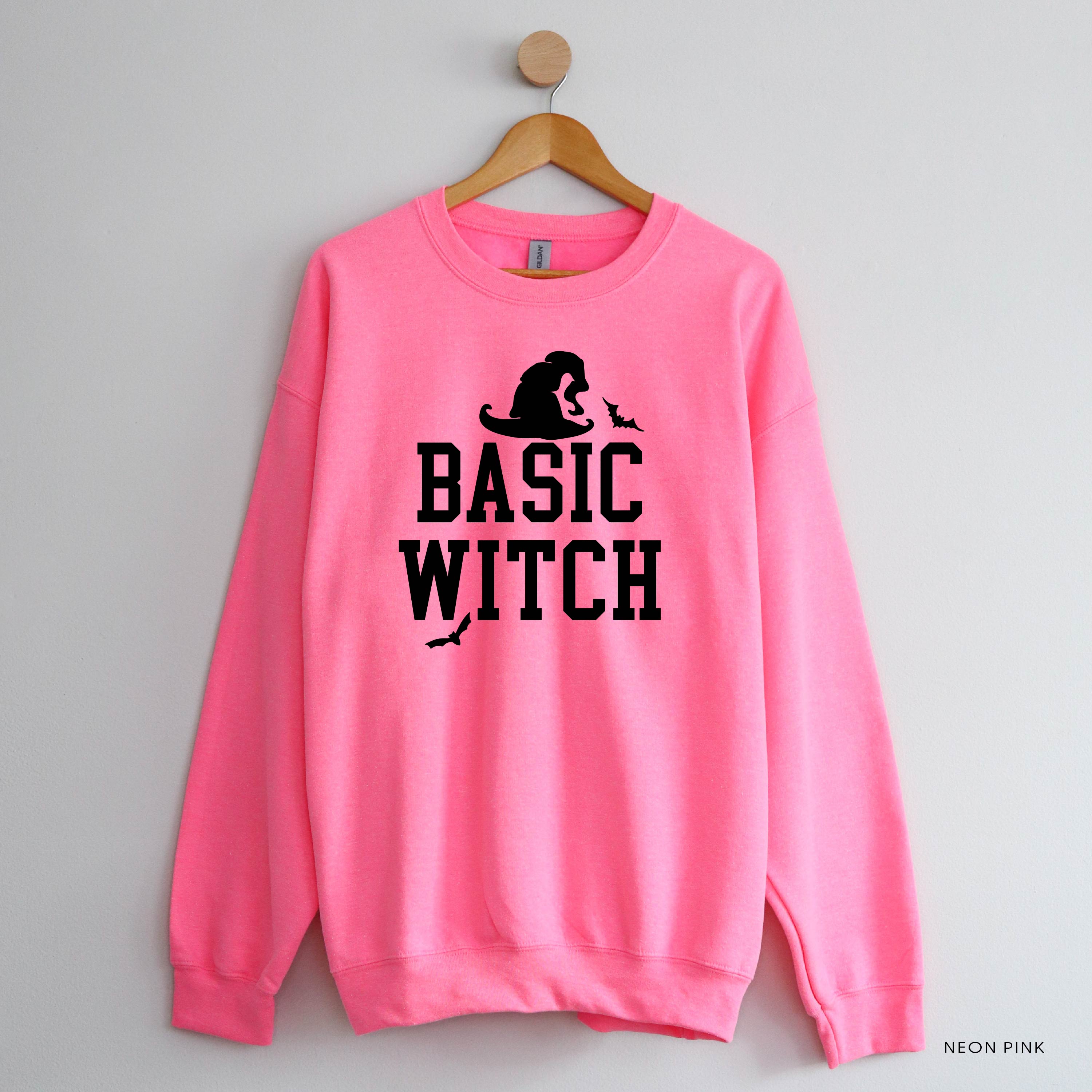 Basic Witch - Basic Fleece Crewneck Little Mama Shirt Shop LLC