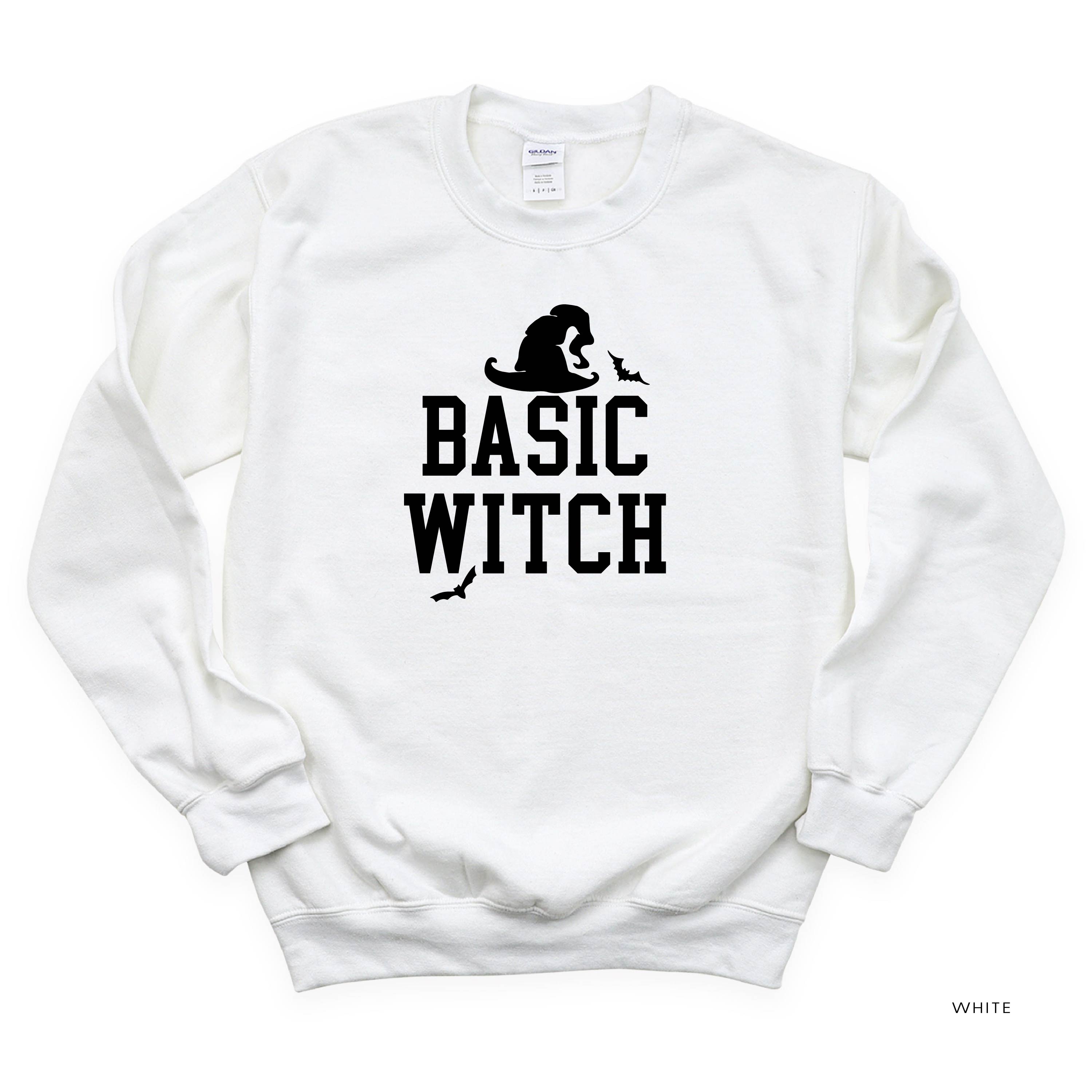 Basic Witch - Basic Fleece Crewneck Little Mama Shirt Shop LLC