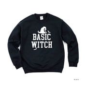 Basic Witch - Basic Fleece Crewneck Little Mama Shirt Shop LLC
