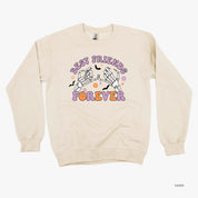 Best Friends Forever - Halloween - Basic Fleece Crewneck Little Mama Shirt Shop LLC