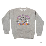 Best Friends Forever - Halloween - Basic Fleece Crewneck Little Mama Shirt Shop LLC