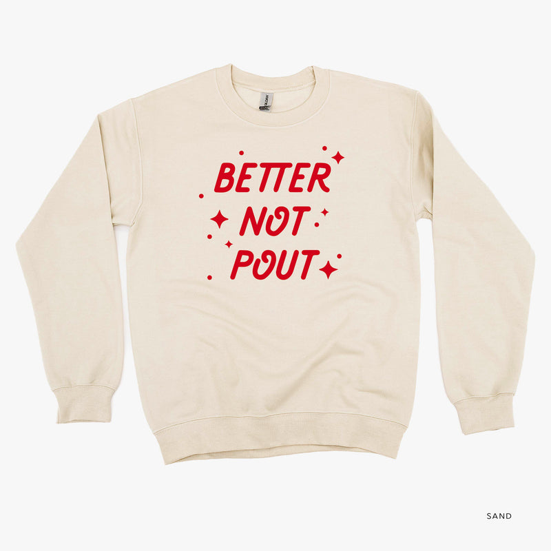 Better Not Pout - BASIC Fleece