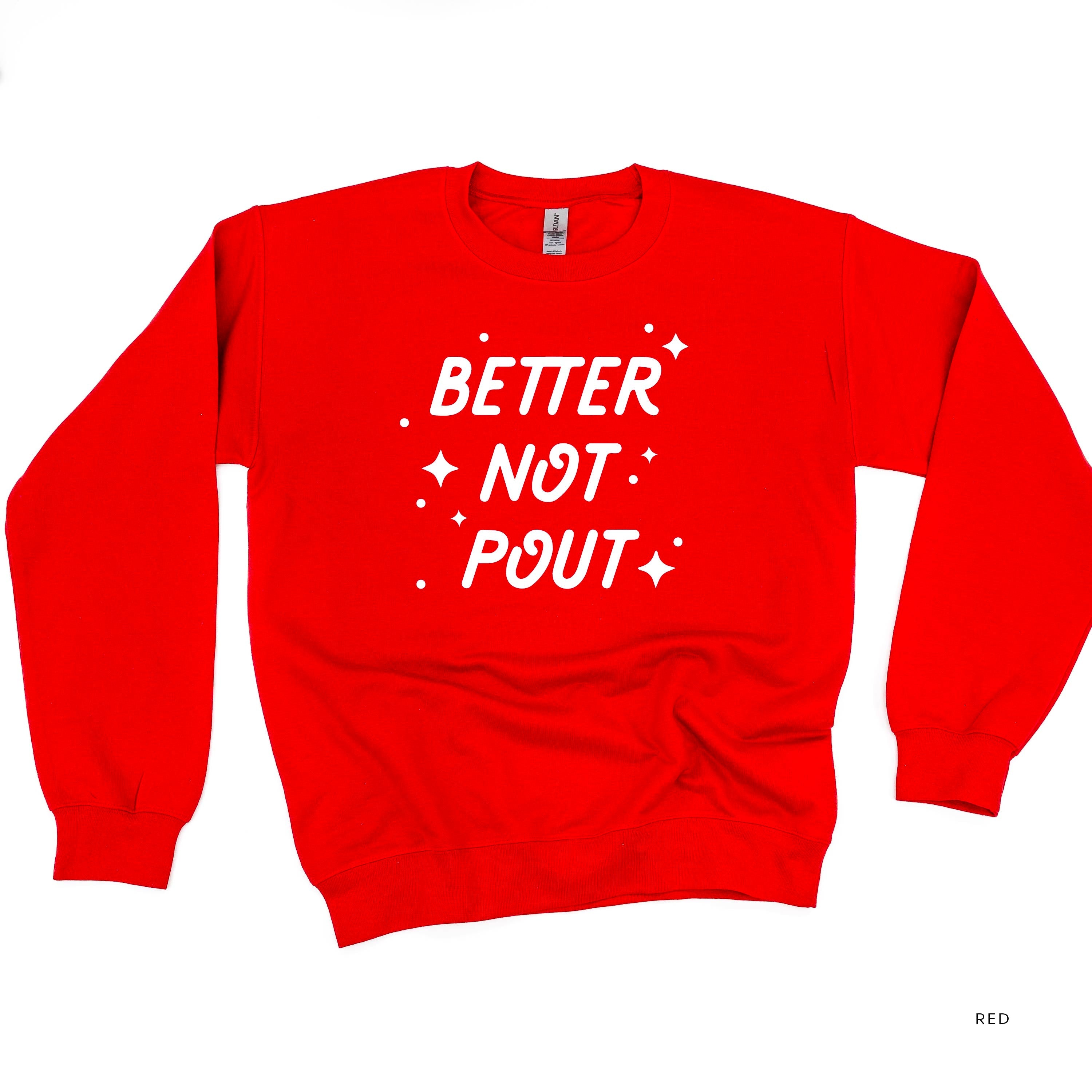 Better Not Pout - BASIC Fleece Little Mama Shirt Shop LLC