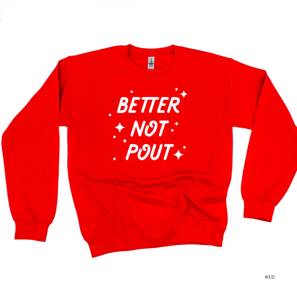 Better Not Pout - BASIC Fleece