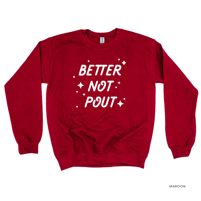 Better Not Pout - BASIC Fleece